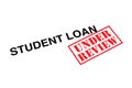 Student Loan Under Review Royalty Free Stock Photo