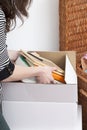 Student moving out Royalty Free Stock Photo