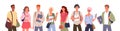 Student people diversity vector illustration set. Cartoon young multinational group of man woman diverse characters