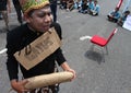 Student perform Anti-corruption theatrical