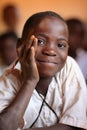 Student in primary school, Tanzania