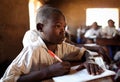 Student in primary school, Tanzania