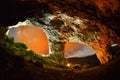 Student's cave from Trascau mountains, Romania Royalty Free Stock Photo