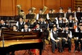 Student symphonic band Royalty Free Stock Photo