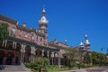 Student walking at the campus of University of Tampa in Tampa
