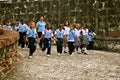 Students on excursion, Cartagena, Colombia