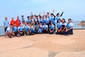 Students go on study Tour in Num Ngum Dam, LAos