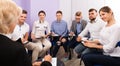 students listening teacher in classroom Royalty Free Stock Photo