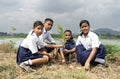 Students participated in ten million tree plantation drive during Amrit Brikhya Abhiyan in Guwahati, Assam, India on 17 Septembe