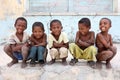 Students in primary school in Morondava, Madagascar. Royalty Free Stock Photo