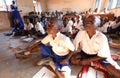 Students in primary school, Tanzania Royalty Free Stock Photo