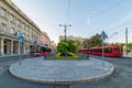 Students Square serbian: Studentski trg is one of the central town squares of Belgrade, the capital of Serbia.