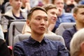 Students of the St. Petersburg Polytechnic Institute at a lecture