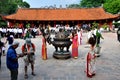 Students in temple of Literature,Hanoi,Vietnam