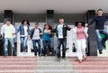 Students to complete academic year Royalty Free Stock Photo