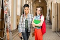 Students at the university Royalty Free Stock Photo