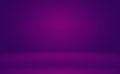 Studio Background Concept - abstract empty light gradient purple studio room background for product. Plain Studio Royalty Free Stock Photo