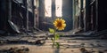 Studio Blooming - Flower in Abandoned City