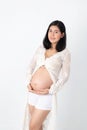 Portrait pregnant woman