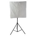 Studio flash on a stand over isolated white background Royalty Free Stock Photo