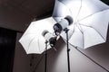 Studio light for photography Royalty Free Stock Photo