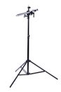 Studio light stand on white background. Royalty Free Stock Photo