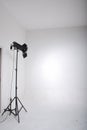 Studio lighting equipment Royalty Free Stock Photo