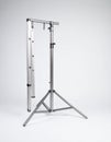 Studio Lighting Stand and Ladder on a White Background Royalty Free Stock Photo