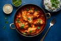 Studio lit tikka masala, a flavorful and colorful Indian favorite