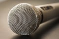 Studio microphone closeup Royalty Free Stock Photo