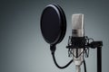 Studio microphone Royalty Free Stock Photo