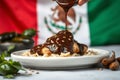 Authentic Mexican Mole Poblano Royalty Free Stock Photo