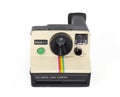 Polaroid 1000SE Vintage Instant Camera white Background