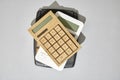 Wooden Calculator