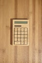 Wooden Calculator