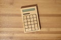 Wooden Calculator