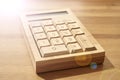 Wooden Calculator