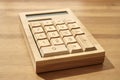 Wooden Calculator