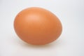 A studio photograph of a hen`s egg Royalty Free Stock Photo