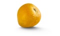 Fresh ripe yellow grafted mango called JosÃÂ© on white background