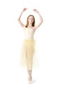 Studio portrait of an attractive young ballerina Royalty Free Stock Photo