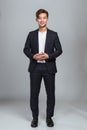 Studio portrait of a confident young East Asian business man Royalty Free Stock Photo