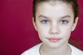 Studio portrait of a pretty little girl Royalty Free Stock Photo