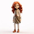 Wanda: 3d Animation Character Girl In Mary Beale Style