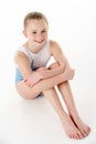 Studio Portrait Of Young Female Gymnast Royalty Free Stock Photo