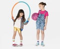 Studio Shoot People Kid Girl Concept Royalty Free Stock Photo