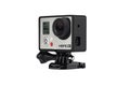 Studio shot of action cam GoPro Hero Black isolated on white background