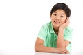 Studio Shot Of Chinese Boy Royalty Free Stock Photo