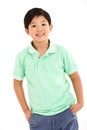 Studio Shot Of Chinese Boy Royalty Free Stock Photo