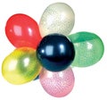 Studio shot of colorful party balloon Royalty Free Stock Photo